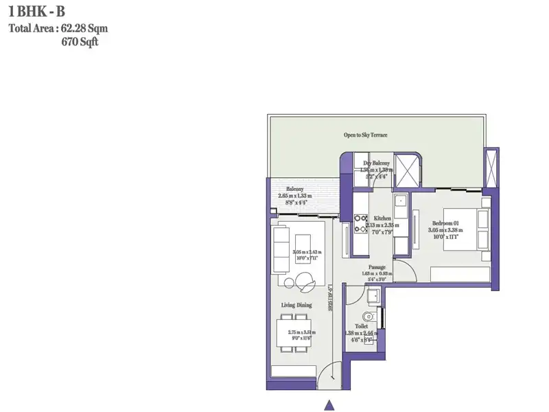Birla Punya Floor Plan