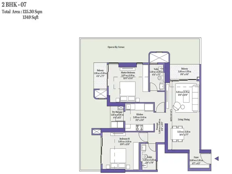 Birla Punya Floor Plan