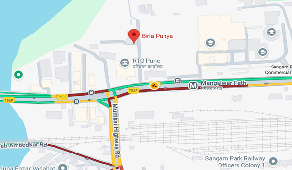 Birla Punya Location Map